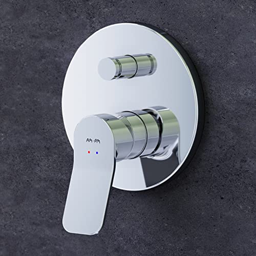 AM.PM X-Joy FXA45000 Wannen- Brausearmatur Unterputz, Wandbefestigung, mit Umsteller, für Wandmontage, leichte Installation, platzsparend, Chrom AM.PM X-Joy FXA45000 Wannen- Brausearmatur Unterputz, Wandbefestigung, mit Umsteller, für Wandmontage, leichte Installation, platzsparend, Chrom von AM.PM