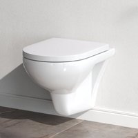 Hänge-WCs, wc, Toilette, hänge wc spülrandlos, hänge wc, wc spülrandlos, Wand wc, WC-Becken inkl. WC-Sitz mit Softclose-Absenkautomatik - Am.pm Hänge-WCs, wc, Toilette, hänge wc spülrandlos, hänge wc, wc spülrandlos, Wand wc, WC-Becken inkl. WC-Sitz mit Softclose-Absenkautomatik - Am.pm von AM.PM