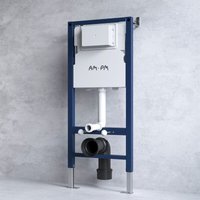 II12709 Prime fit Vorwandelement Unterputz wc Unterputzspülkasten Spülkästen für Wand-WC Vorwandspülkasten Montageelement Hängewand Element ohne von AM.PM