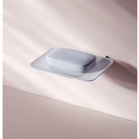Seifenhalter Wandmontage Seifenhalter Seifenablage Seife Halter Glas Seifenablage Seifenschale Toilette wc Bad mit Bohren , Chrom - Am.pm von AM.PM
