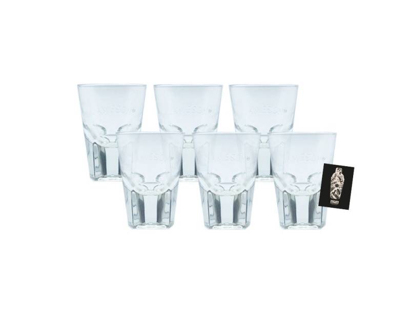 AM Gläser-Set Jameson 6er-Set Trio Tasting Glas 6cl Shotglas 6 Shotgläser von AM