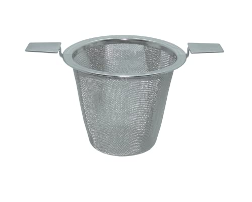 Teefilter aus Edelstahl, Dauerteefilter für Tassen, Tee Filter Kannen, Teesiebe für Thermoskannen (Universal) von AMA-Feinkost