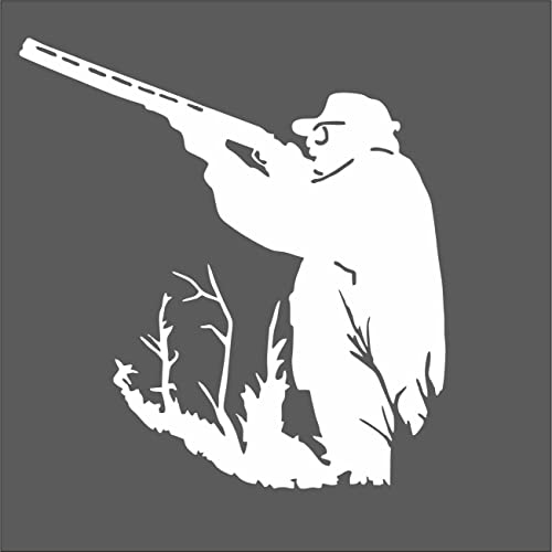 AMA SHOP Aufkleber Jäger mit Gewehr weiß | Leidenschaft für Jagd | Autoaufkleber | Sticker für Helm, Motorrad, Wohnmobil, PVC-Aufkleber für Fensterbilder AMA SHOP Aufkleber Jäger mit Gewehr weiß | Leidenschaft für Jagd | Autoaufkleber | Sticker für Helm, Motorrad, Wohnmobil, PVC-Aufkleber für Fensterbilder von AMA SHOP