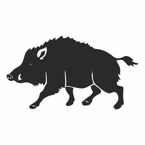 AMA SHOP Aufkleber für Helm, Motorrad, Wohnmobil, Boot, Motiv: Wildschwein, Modell 9, Farbe: Schwarz, für Auto-Tuning AMA SHOP Aufkleber für Helm, Motorrad, Wohnmobil, Boot, Motiv: Wildschwein, Modell 9, Farbe: Schwarz, für Auto-Tuning von AMA SHOP