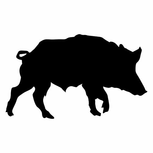 AMA SHOP Aufkleber für Wildschwein, Farbe: Schwarz, Aufkleber für Helm, Motorrad, Wohnmobil, Boot | AutoTuning | AMA SHOP Aufkleber für Wildschwein, Farbe: Schwarz, Aufkleber für Helm, Motorrad, Wohnmobil, Boot | AutoTuning | von AMA SHOP