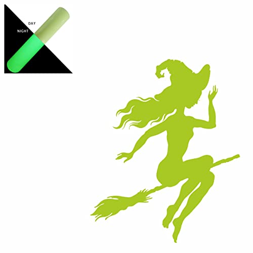 AMA SHOP PVC-Aufkleber für Hexe, neongelb, für Wandaufkleber, Laptop, Aufkleber für Helm, Motorrad, Boot, Wohnmobil, Auto, PC AMA SHOP PVC-Aufkleber für Hexe, neongelb, für Wandaufkleber, Laptop, Aufkleber für Helm, Motorrad, Boot, Wohnmobil, Auto, PC von AMA SHOP