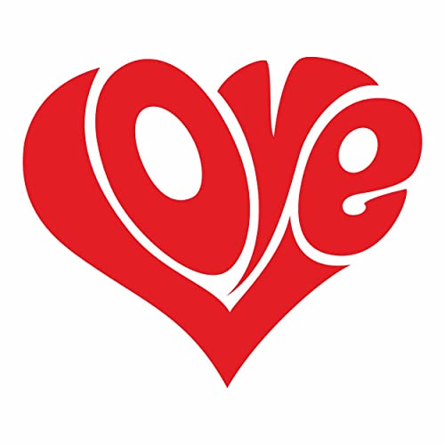 AMA SHOP PVC-Aufkleber mit Schriftzug Love Herz Farbe Rot | für Wandaufkleber Laptop | Aufkleber für Helm, Motorrad, Wohnmobil, Auto, PC | Auto-Tuning | AMA SHOP PVC-Aufkleber mit Schriftzug Love Herz Farbe Rot | für Wandaufkleber Laptop | Aufkleber für Helm, Motorrad, Wohnmobil, Auto, PC | Auto-Tuning | von AMA SHOP