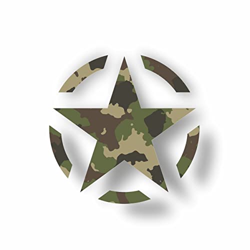 AMA SHOP Aufkleber für Militär, Camouflage, PVC, für Wandtattoo, Auto, Motorrad, Wohnmobil von AMA Shop