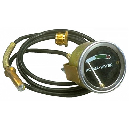 Ama Imel Wassertemperaturanzeige Kapillarmotor: Wassertemperaturmesser mit Kabel 1670 mm, Fiat-kompatibel, Dima Ø 52 mm von AMA