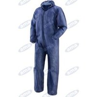 Blauer Polypropylen-Overall Größe L AMA 90111 von AMA