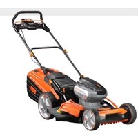 Redback AMA Akku-Rasenmäher 120 V 4-in-1 mit Digitalmotor und 60 l Grasfangkorb von AMA