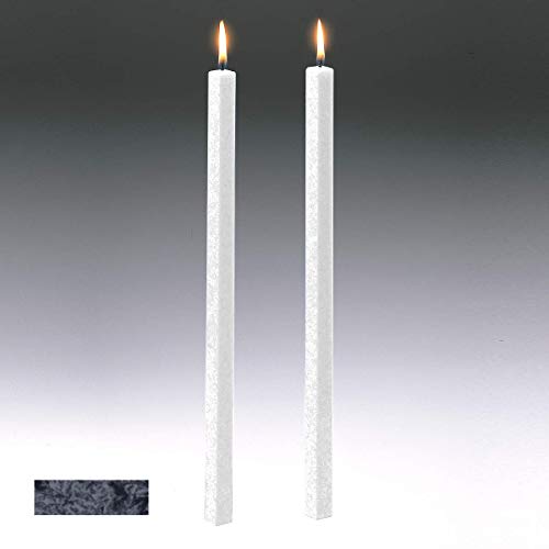 AMABIENTE - Designcandles anthrazit Designcandles Classic 19 cm Stabkerze, Pflanzenwachs, 19,0 x 1,8 x 1,8 cm, 19 x 1.8 x 1.8 cm, 4-Einheiten von AMABIENTE - Designcandles