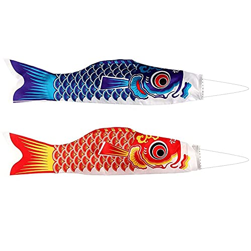 Amacoam Windsack Karpfenfahne Flagge in Karpfenform Japanische Dekoration Japanisch Windsock Karpfen Windfahne Karpfenwindsack Streamer Dekoration Kite Fahnen Flagge Hängen Dekoration 2 Stück 40cm Amacoam Windsack Karpfenfahne Flagge in Karpfenform Japanische Dekoration Japanisch Windsock Karpfen Windfahne Karpfenwindsack Streamer Dekoration Kite Fahnen Flagge Hängen Dekoration 2 Stück 40cm von Amacoam
