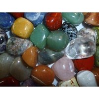 1 Kg Jumbo Trommelsteine Sortiment Natursteine von AMAHOFF