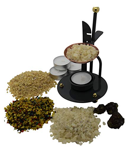 Komplettes Weihrauchset | Weihrauchbrenner | 5 x Weihrauch | Anleitung Komplettes Weihrauchset | Weihrauchbrenner | 5 x Weihrauch | Anleitung von AMAHOFF