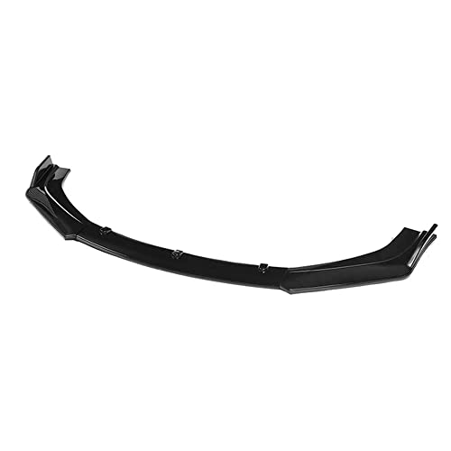 AMAIR Auto Frontlippe Frontspoiler für Audi SQ5 TT TT 8J TT FV,Frontlippe Spoiler Protector Car Styling Karosserie-Anbauteile,A/Glossyblack von AMAIR