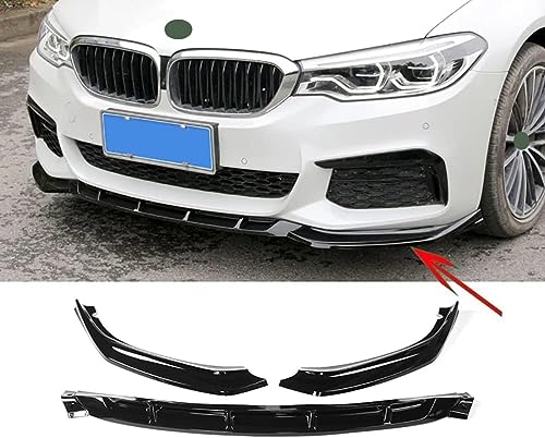 AMAIR Auto Frontlippe Frontspoiler für BMW 5 Series G30 G31 G38 540i M Sport 2018-2020,Frontlippe Spoiler Protector Car Styling Karosserie-Anbauteile,A/Black AMAIR Auto Frontlippe Frontspoiler für BMW 5 Series G30 G31 G38 540i M Sport 2018-2020,Frontlippe Spoiler Protector Car Styling Karosserie-Anbauteile,A/Black von AMAIR