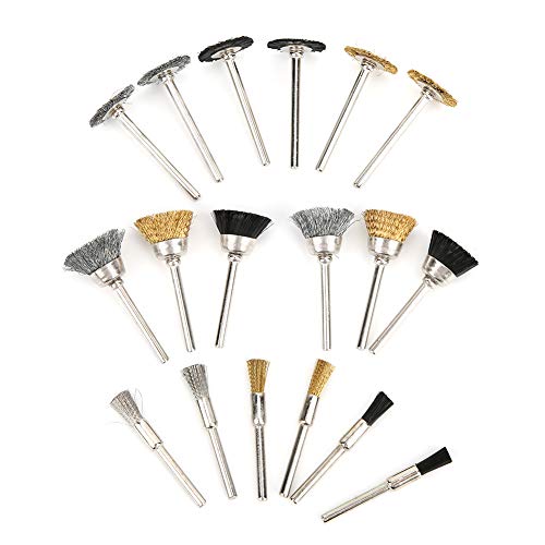 18 StüCk Aluminium Draht Rad BüRsten Set, Becher Polier Werkzeug FüR Metall Holzstein, Schutz Lackierung, Langlebig 18 StüCk Aluminium Draht Rad BüRsten Set, Becher Polier Werkzeug FüR Metall Holzstein, Schutz Lackierung, Langlebig von AMAKO