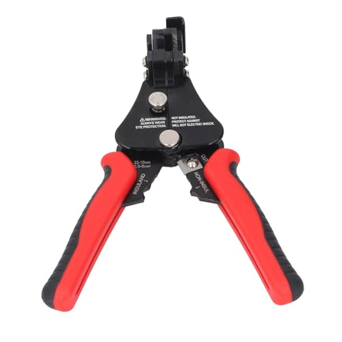 3 in 1 Drahtstripper Cutter Crimper: Verstellbare Zange für 8 18AWG Stripping und 10 22AWG Crimp 3 in 1 Drahtstripper Cutter Crimper: Verstellbare Zange für 8 18AWG Stripping und 10 22AWG Crimp von AMAKO