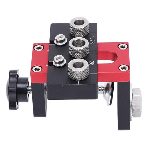 3 in 1 Taschenloch Jig Kit: mit 8 mm, 10 mm, 15 mm Dübelführung, Aluminiumlegierung Holzbearbeitung für Reparaturen und Renovierungsarbeiten zu Hause 3 in 1 Taschenloch Jig Kit: mit 8 mm, 10 mm, 15 mm Dübelführung, Aluminiumlegierung Holzbearbeitung für Reparaturen und Renovierungsarbeiten zu Hause von AMAKO
