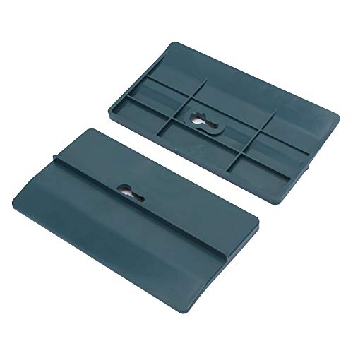 ABS Deckenmontageplatte Set 2 Stück Trockenbau Halterung,für Deckeninstallation Heimwerker Projekte Material ABS Größe 15 x 8 cm von AMAKO