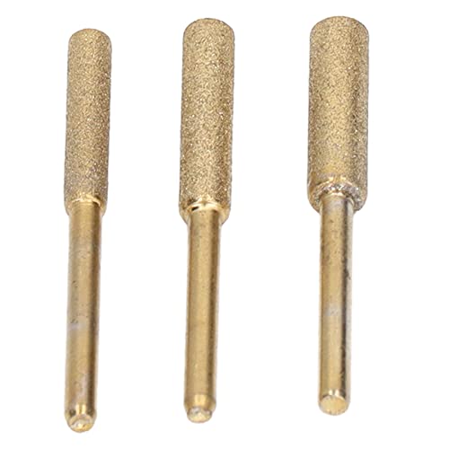 AMAKO 18Pcs Geplattte Schleifbits FüR 3 8 325 404 KettensäGe, Emery Burr Dateien FüR Metallholz, 4,0 Bis 5,5 Mm, Dauerhaftelebig von AMAKO