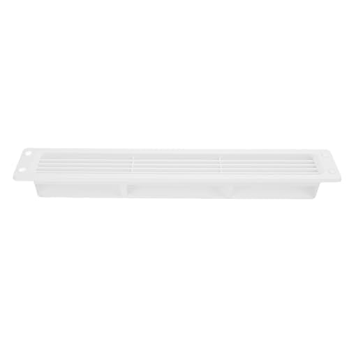 AMAKO RV Abgasentlüftungsabdeckung: Automobil Kühlergrill Netz für Bootsanhänger 395 X 53 mm Weißer Absüdungslüftungsanhänger (Weiß) von AMAKO