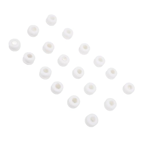 Deckenventilatordämpfer Set: Niedriggeräuschende Gummidichtungsdichtungen Zur Rauschreduzierung, Starke Versiegelungseigenschaften, die Eine Langlebige Leistung Gewährleisten (Weiß 18pcs) von AMAKO