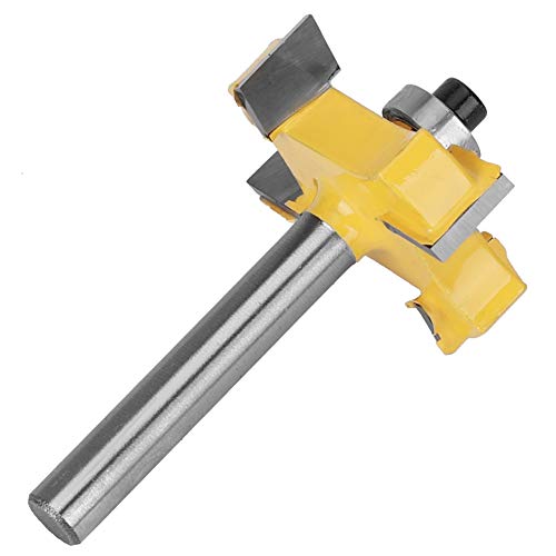 Router Bit Holz Bearbeitung 4 Blade Carbid FräSer, Hohe PräZision FüR Schubladen Schrank MöBel Herstellung, 6X1 4 6X3 8 6X1 2 (4-Blade-Ball-T-förmiges Messer 6*3/8) von AMAKO
