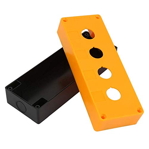 Schalterkasten Taste Steuerkasten Wasserdicht 22mm Vier Löcher Push Button Switch Control Schutzhülle Box Fall,für Wandmontage Feldkontrolle Signalgebung ABS Gelb Weiß Schalterkasten Taste Steuerkasten Wasserdicht 22mm Vier Löcher Push Button Switch Control Schutzhülle Box Fall,für Wandmontage Feldkontrolle Signalgebung ABS Gelb Weiß von AMAKO