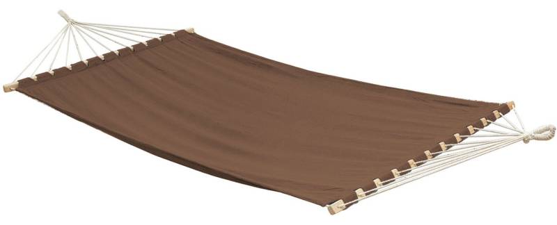 AMANKA Hängematte 2 Personen - 280 x 120 cm Doppelhängematte XL für Garten und Balkon, Stabhängematte Baumwolle - Gartenliege ohne Gestell - Hängeschaukel von AMANKA