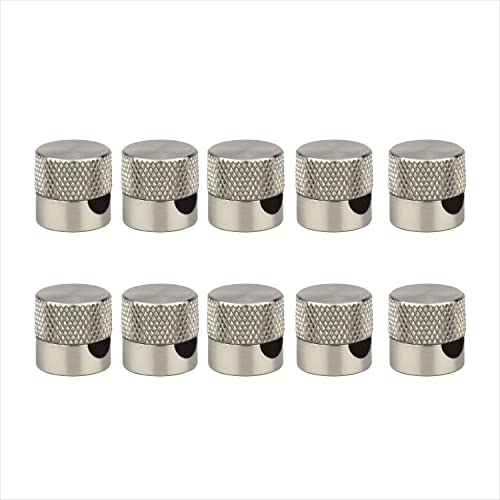 AMARCORDS - 10 Aluminium Deckenpins mit sichtbarer Kabelanpassung. Deckenbefestigung für Lampen und Aufhängungen. Farbe NICKEL AMARCORDS - 10 Aluminium Deckenpins mit sichtbarer Kabelanpassung. Deckenbefestigung für Lampen und Aufhängungen. Farbe NICKEL von AMARCORDS