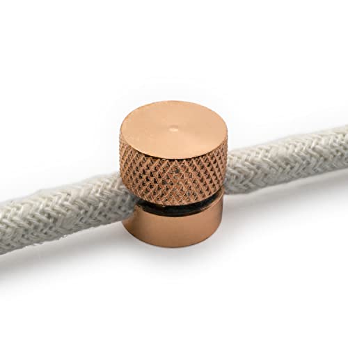 AMARCORDS - 3 Aluminium Deckenpins mit sichtbarer Kabelanpassung. Deckenbefestigung für Lampen und Aufhängungen. Farbe KUPFER AMARCORDS - 3 Aluminium Deckenpins mit sichtbarer Kabelanpassung. Deckenbefestigung für Lampen und Aufhängungen. Farbe KUPFER von AMARCORDS