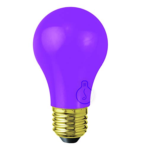 AMARCORDS - Glühbirne Led wasserdicht im Freien, 2700K warmes Licht, LILA Glas Drop-Typ, E27, 5 W AMARCORDS - Glühbirne Led wasserdicht im Freien, 2700K warmes Licht, LILA Glas Drop-Typ, E27, 5 W von AMARCORDS