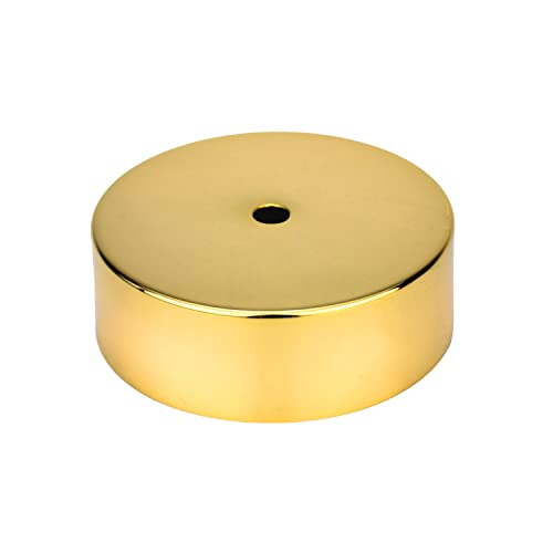 AMARCORDS - Metall -Kronleuchter -Rosé -Kit, Deckung für Lampe mit Budgets und Deckenhalterzubehör. 100 mm Durchmesser 35 mm Höhe Bronzefarbe von AMARCORDS