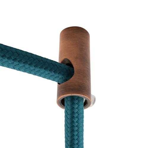 AMARCORDS - 2 Aluminium Deckenpins vertikale Dezentralisatoren und Kabelschellen mit sichtbarer Kabelverstellung Für vertikale Drop-Down-Lampen und -Abhängungen. Farbe BRONZE AMARCORDS - 2 Aluminium Deckenpins vertikale Dezentralisatoren und Kabelschellen mit sichtbarer Kabelverstellung Für vertikale Drop-Down-Lampen und -Abhängungen. Farbe BRONZE von AMARCORDS