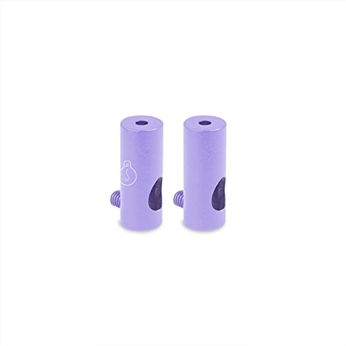 AMARCORDS - 2 Aluminium Deckenpins vertikale Dezentralisatoren und Kabelschellen mit sichtbarer Kabelverstellung Für vertikale Drop-Down-Lampen und -Abhängungen. Farbe LAVENDEL AMARCORDS - 2 Aluminium Deckenpins vertikale Dezentralisatoren und Kabelschellen mit sichtbarer Kabelverstellung Für vertikale Drop-Down-Lampen und -Abhängungen. Farbe LAVENDEL von AMARCORDS
