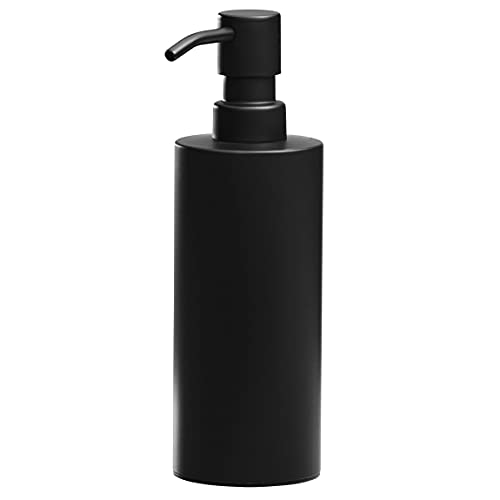 AMARE Seifenspender Edelstahl Zylinder-Antifingerprint schwarz, Standard von AMARE