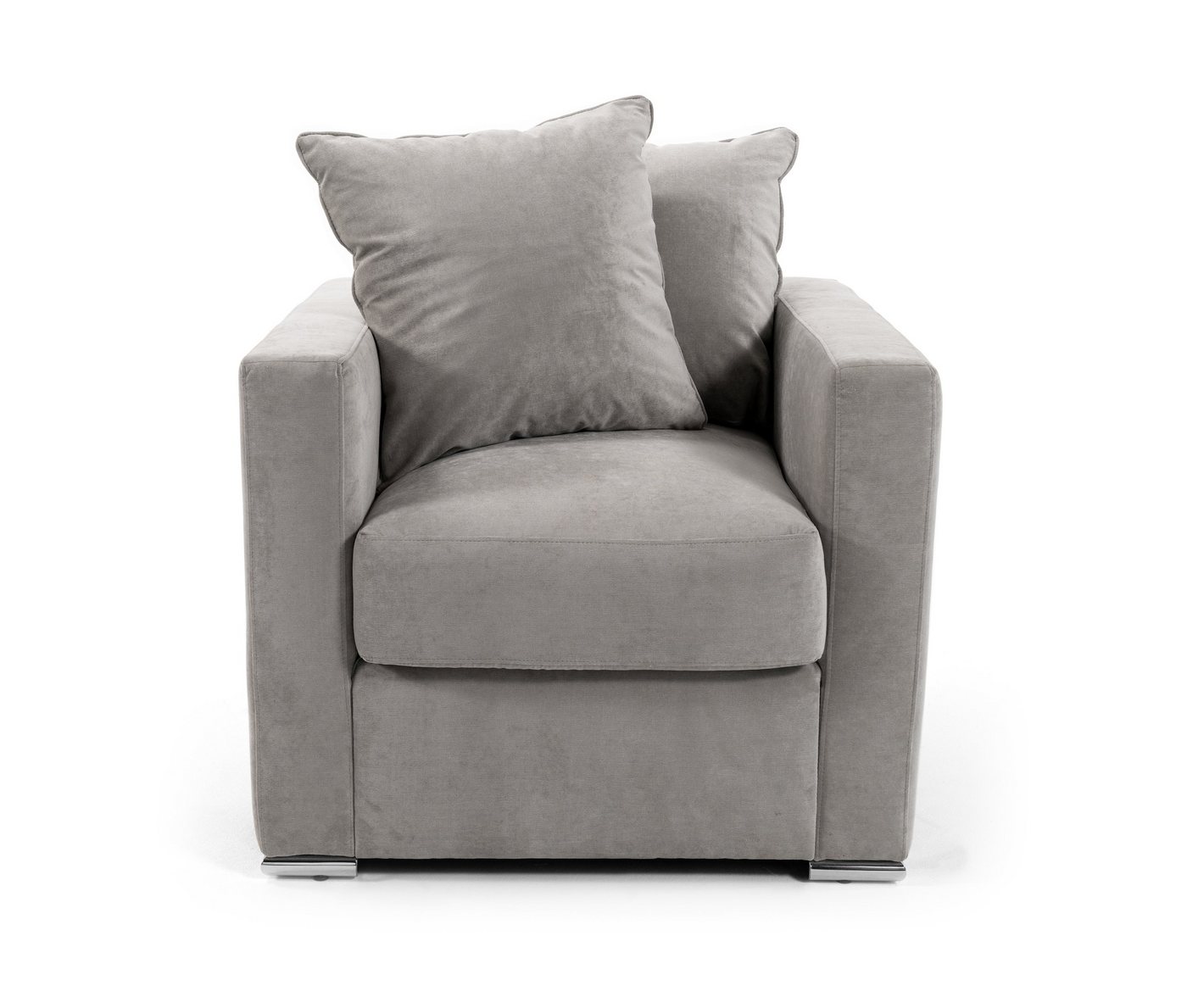AMARIS Elements Cocktailsessel Sessel 'Paul' Loungesessel mit Samt od. Stoff-Bezug Wohnzimmer 80x85cm, Die perfekte Ergänzung zu unseren Sofas von AMARIS Elements