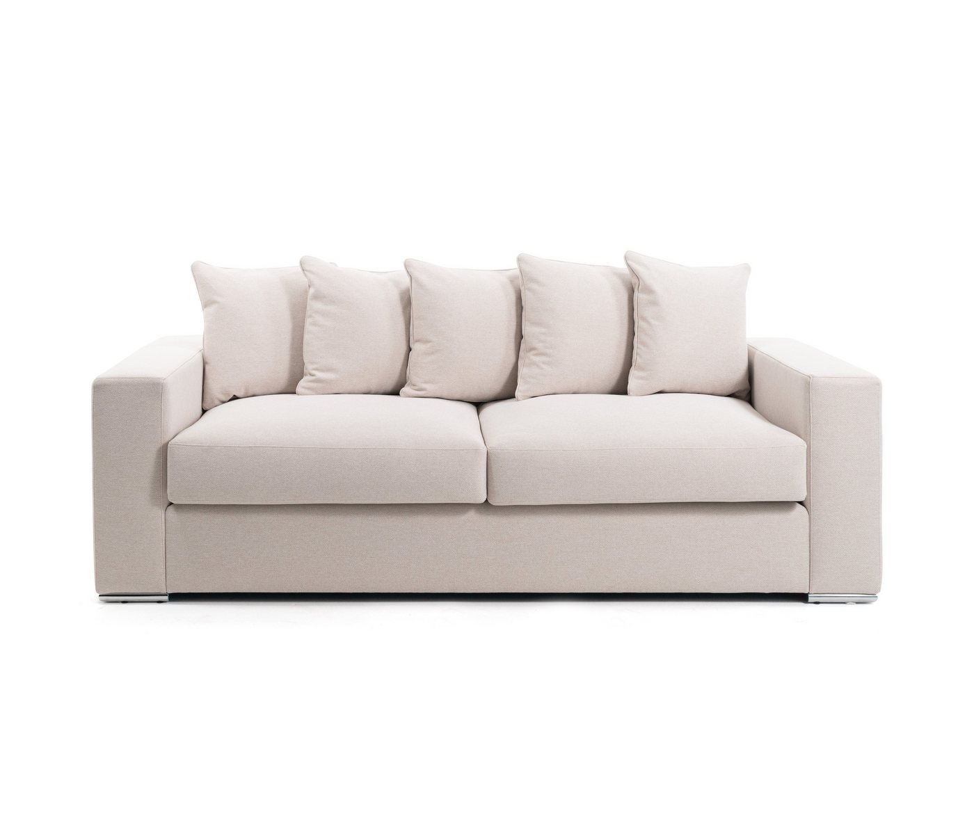AMARIS Elements Sofa 3 Sitzer 'Cooper' Couch 2.25m, Samt od. Woll-Bezug, 4 Größen, Design trifft Qualität von AMARIS Elements