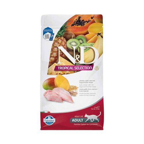 FARMINA ND Cat Tropical Selection Huhn 1,5 kg FARMINA ND Cat Tropical Selection Huhn 1,5 kg von Farmina