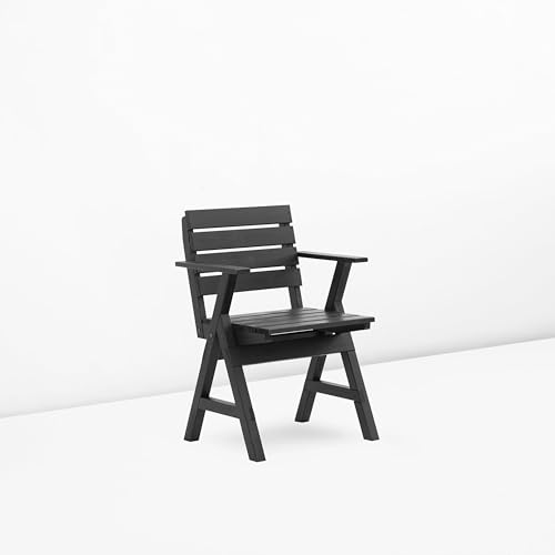 AMATA USMA 1-Sitzer Outdoor Holzstuhl - FSC Pine, Eco Oil Finish, Nordisches Design von AMATA
