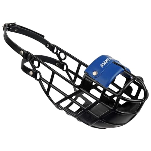 AMATHINGS Maulkorb Model Super Kennel Soft mit 2-Fach wattiertem Nasenstück In Schwarz Trinken Immer Möglich Ideal Für Freilauf, Hundewiese, Kennel, Zwinger, Rennen AMATHINGS Maulkorb Model Super Kennel Soft mit 2-Fach wattiertem Nasenstück In Schwarz Trinken Immer Möglich Ideal Für Freilauf, Hundewiese, Kennel, Zwinger, Rennen von AMATHINGS