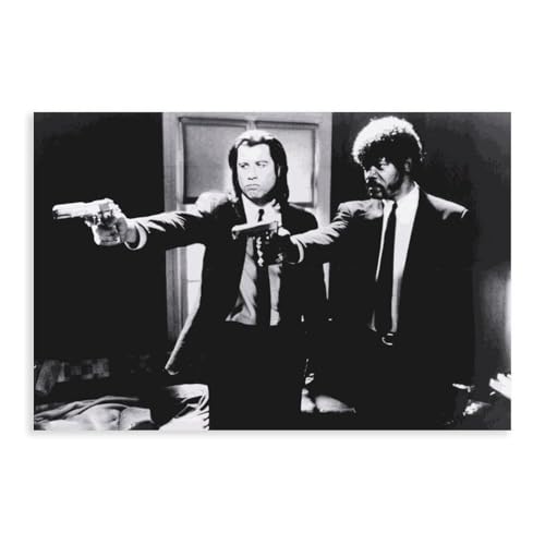AMATWI Pulp Fiction Filmposter, 1 Leinwandposter, Wandkunst, Dekordruck, Bild, Gemälde für Wohnzimmer, Schlafzimmer, Dekoration, ungerahmt, 50 x 75 cm AMATWI Pulp Fiction Filmposter, 1 Leinwandposter, Wandkunst, Dekordruck, Bild, Gemälde für Wohnzimmer, Schlafzimmer, Dekoration, ungerahmt, 50 x 75 cm von AMATWI