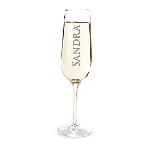 AMAVEL Sektglas mit Gravur, Personalisiert mit Namen, individuelle Sektflöte als Geschenkidee, Füllmenge: ca. 0,2 l AMAVEL Sektglas mit Gravur, Personalisiert mit Namen, individuelle Sektflöte als Geschenkidee, Füllmenge: ca. 0,2 l von AMAVEL