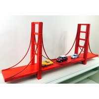 Handgemachtes Golden Bridge Regal Floating Wand Dekor von AMAZINGNEXTDOOR