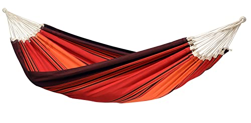 AMAZONAS XXL Komfort Hängematte Paradiso Terracotta handgefertigt in Brasilien 250cm x 175cm bis 200kg in Lavafarben AMAZONAS XXL Komfort Hängematte Paradiso Terracotta handgefertigt in Brasilien 250cm x 175cm bis 200kg in Lavafarben von AMAZONAS