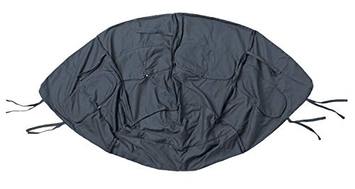 Amazonas Globo Hangstoel en Siena Uno Lounge kussensloop hoes Anthracite weatherproof von AMAZONAS