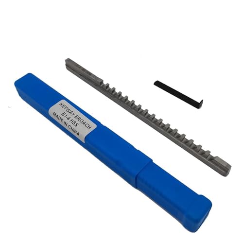 1PC 4mm B1 Push-Typ Passfedernut Räumnadel Metrische Größe HSS Nutschneidwerkzeug for CNC Elektrowerkzeug von AMAZWI