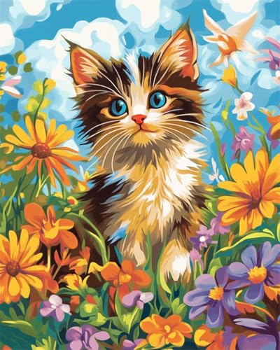 AMBATTERY DIY Knüpf-Sets Teppich Bunte Katzen,Tiere Und Blumen Knüpfteppich Zum Selber Knüpfen Mit Kissen Knüpf-Sets Latch Hook Kit Knüpfen Set Erwachsene Gross Häkeln 31x45in AMBATTERY DIY Knüpf-Sets Teppich Bunte Katzen,Tiere Und Blumen Knüpfteppich Zum Selber Knüpfen Mit Kissen Knüpf-Sets Latch Hook Kit Knüpfen Set Erwachsene Gross Häkeln 31x45in von AMBATTERY